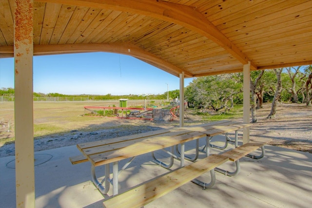 136 Lawn Ave, Saint Augustine, FL 32084 - view of patio