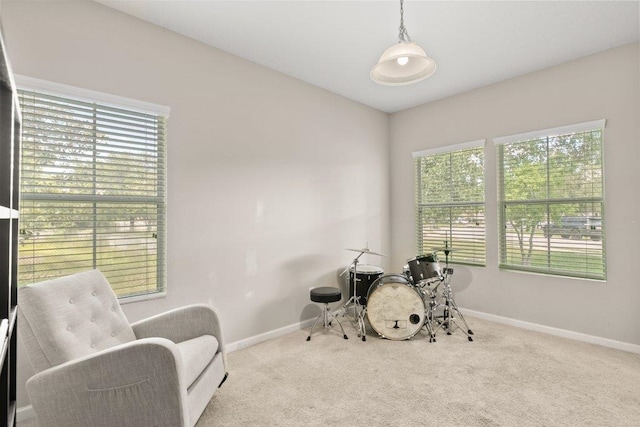 117 Mission Cove Cir, Saint Augustine, FL 32084 - recreation room with baseboards and carpet flooring