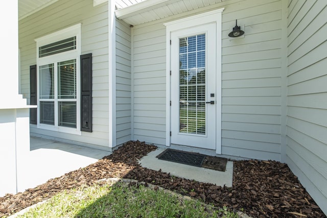 view of entrance to property