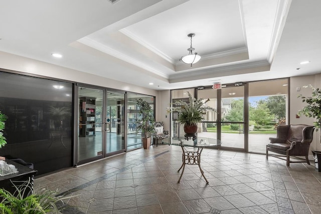 view of building lobby