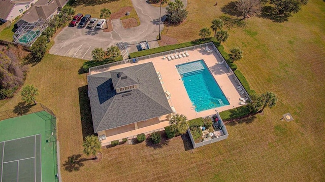 984 Windward Way, Saint Augustine, FL 32080 - aerial view of property and surrounding area featuring a pool