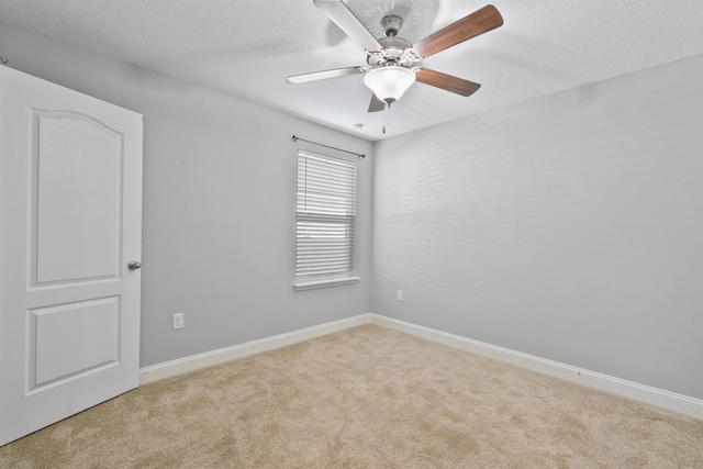 181 Narvarez Ave, Saint Augustine, FL 32084 - empty room featuring carpet floors, a ceiling fan, and baseboards