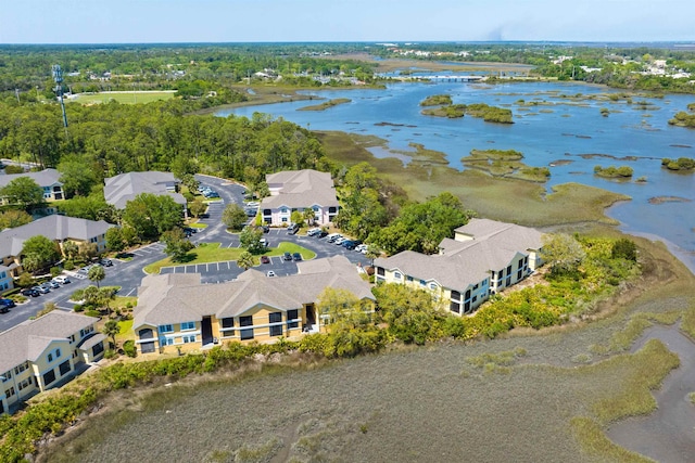 2202 Vista Cove Rd, Saint Augustine, FL 32084 - aerial perspective of suburban area with a large body of water