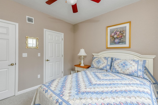 2202 Vista Cove Rd, Saint Augustine, FL 32084 - carpeted bedroom featuring baseboards and ceiling fan