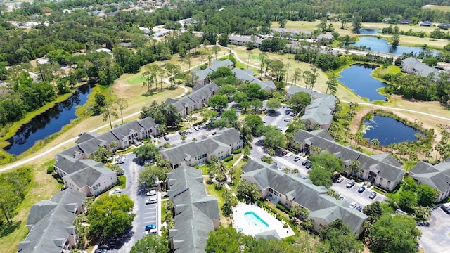 308 Augusta Cir, Saint Augustine, FL 32086 - aerial view featuring a water view and view of golf course