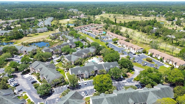 308 Augusta Cir, Saint Augustine, FL 32086 - aerial view featuring a water view and a residential view