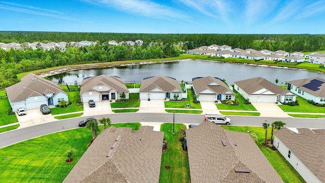 52 Lumberjack Trl, Palm Coast, FL 32137 - aerial view of residential area featuring a large body of water