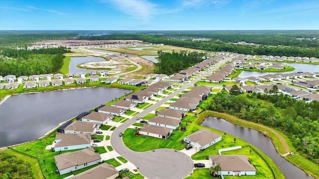 52 Lumberjack Trl, Palm Coast, FL 32137 - aerial view of residential area with a large body of water
