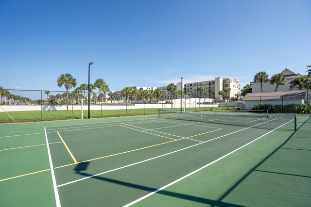 view of sport court