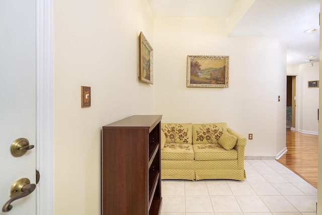 interior space featuring light hardwood / wood-style flooring