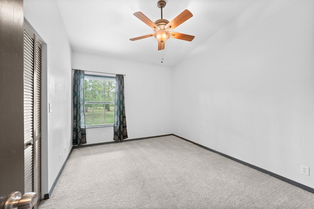 4405 Alvin St, Hastings, FL 32145 - unfurnished bedroom with carpet, baseboards, and ceiling fan