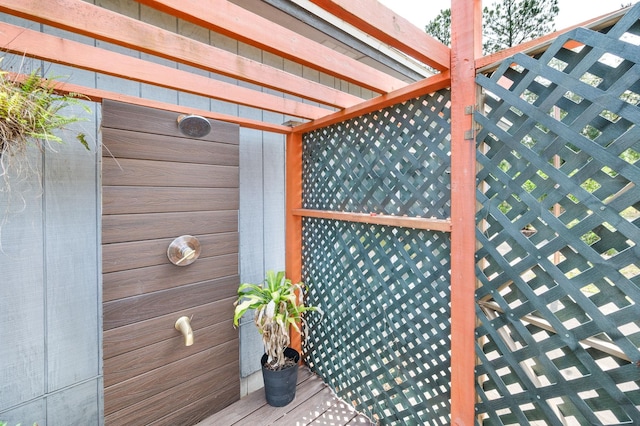 4405 Alvin St, Hastings, FL 32145 - view of wooden deck