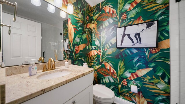 108 A St Unit A, Saint Augustine, FL 32080 - bathroom featuring vanity and toilet