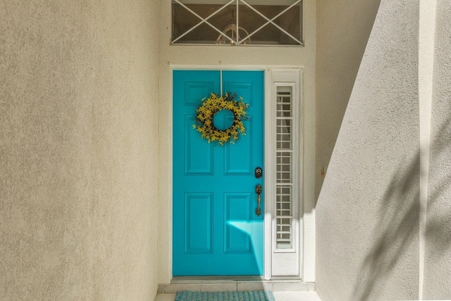 view of property entrance