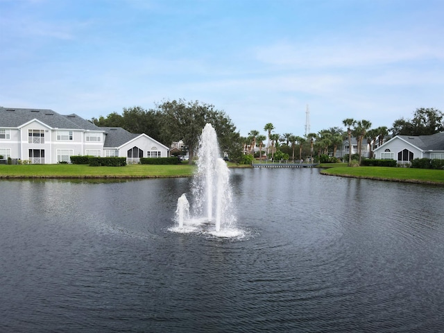 property view of water