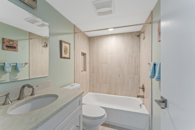 7 Andalusia Ct, Saint Augustine, FL 32086 - bathroom with vanity and  shower combination