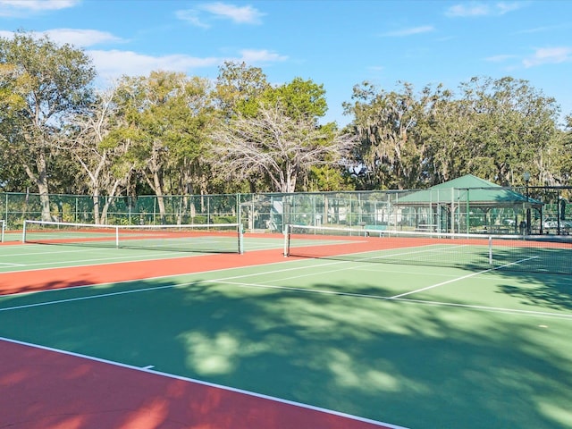 7 Andalusia Ct, Saint Augustine, FL 32086 - view of tennis court featuring community basketball court