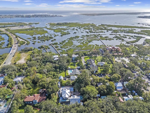 50 Dufferin St, Saint Augustine, FL 32084 - view of property location with a large body of water and nearby suburban area