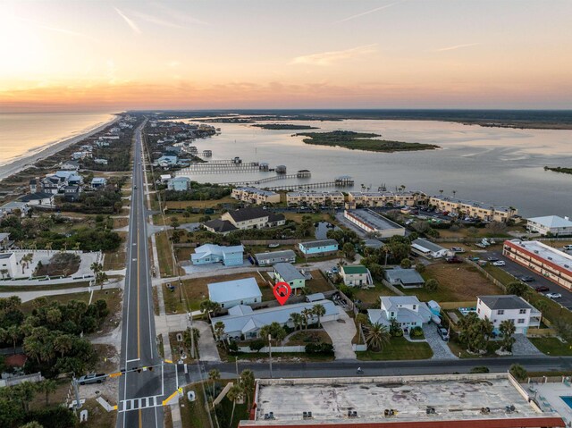 7201 A1A S, Saint Augustine, FL 32080 - birds eye view of property with a water view