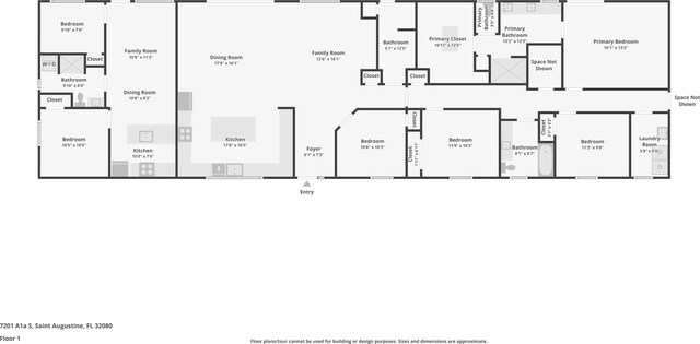 7201 A1A S, Saint Augustine, FL 32080 - floor plan