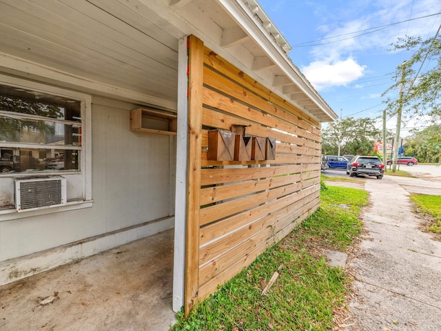 view of side of property