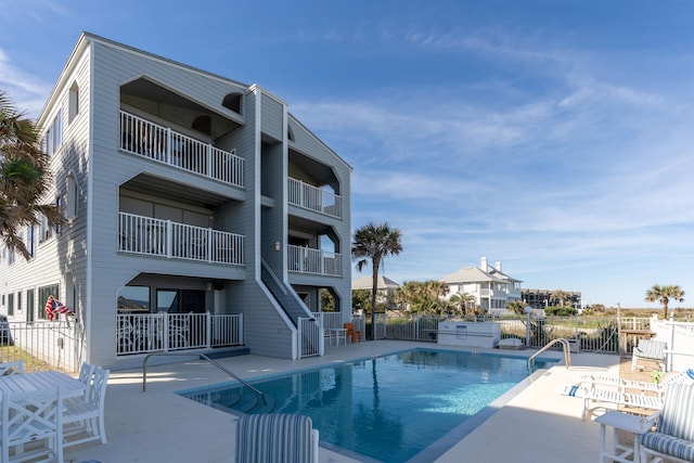 2900 Coastal Hwy, Saint Augustine, FL 32084 - pool featuring a patio area and fence