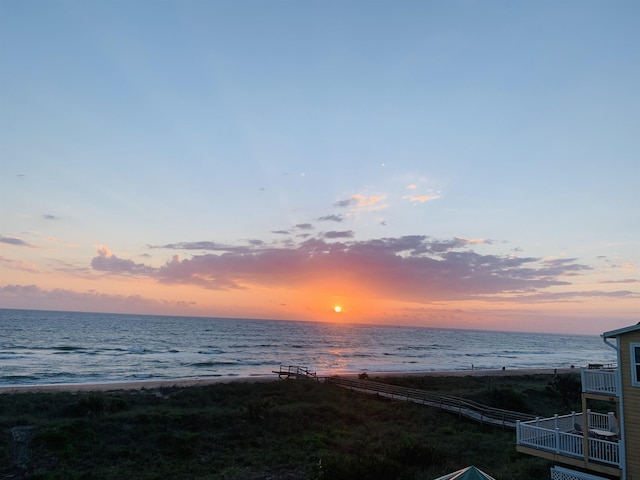 2900 Coastal Hwy, Saint Augustine, FL 32084 - view of water feature featuring a view of the beach