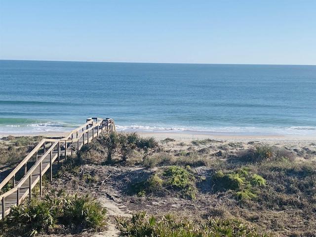 2900 Coastal Hwy, Saint Augustine, FL 32084 - property view of water featuring a view of the beach