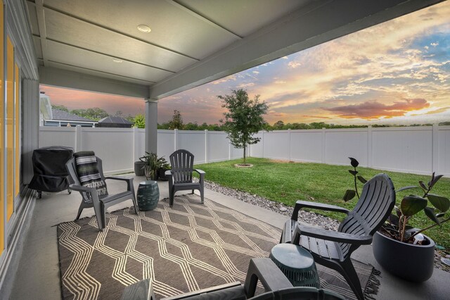 view of patio