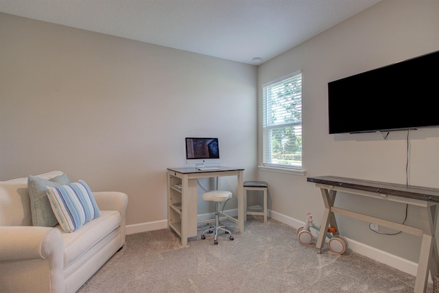 24 Pepperpike Way, Saint Augustine, FL 32092 - carpeted home office with baseboards