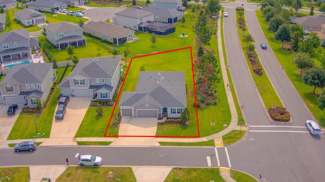 24 Pepperpike Way, Saint Augustine, FL 32092 - aerial view of residential area featuring property boundaries highlighted