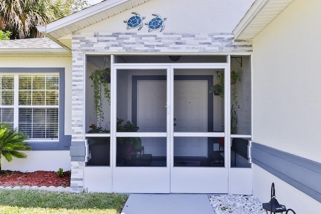 view of property entrance