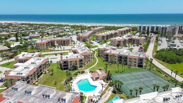 4250 A1A S B16 Unit B16, Saint Augustine, FL 32080 - aerial view of a pool area and a nearby body of water