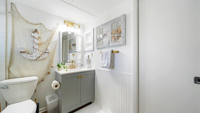 4250 A1A S B16 Unit B16, Saint Augustine, FL 32080 - bathroom featuring vanity and wainscoting