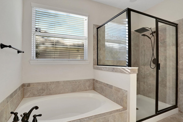 119 Duck Pond Dr, Saint Augustine, FL 32086 - bathroom with a bath and a shower stall
