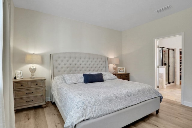119 Duck Pond Dr, Saint Augustine, FL 32086 - bedroom featuring light wood finished floors, visible vents, and baseboards