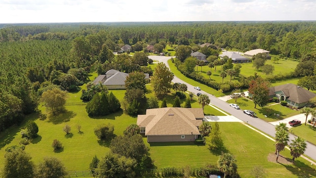 5850 Cypress Estates Dr, Elkton, FL 32033 - aerial view of residential area with a forest