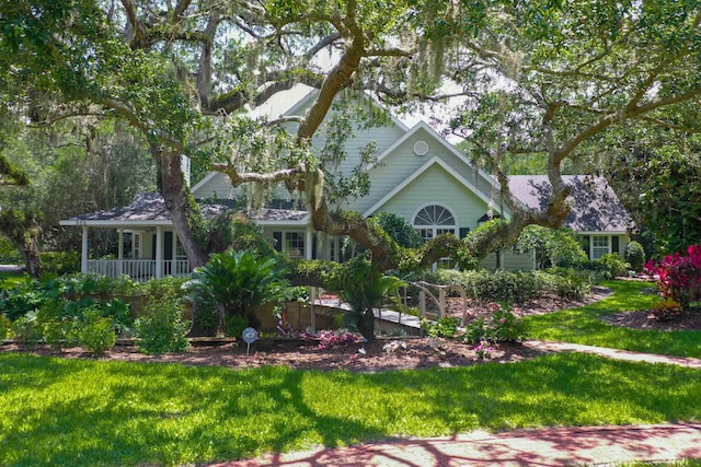 305 Redwing Ln, Saint Augustine, FL 32080 - view of front of house with a front lawn