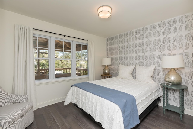 6698 Nassau St, Saint Augustine, FL 32080 - bedroom featuring wood finished floors