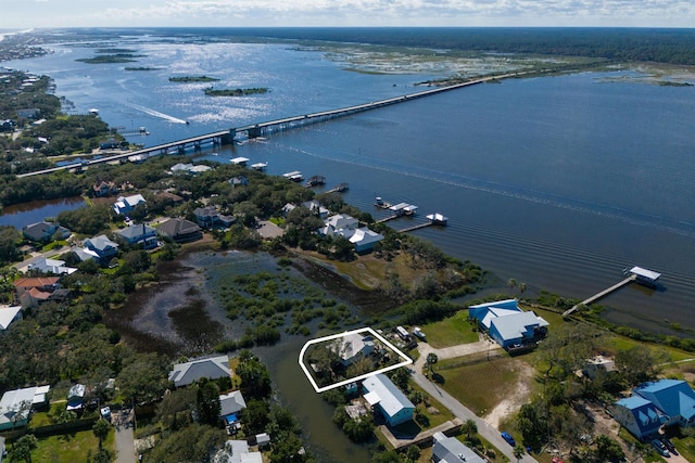 6698 Nassau St, Saint Augustine, FL 32080 - aerial view of property's location with property boundaries highlighted and nearby suburban area