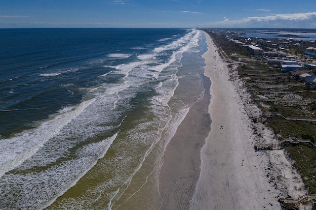 6698 Nassau St, Saint Augustine, FL 32080 - aerial view of expansive beach