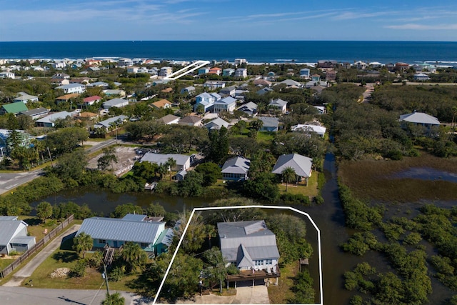 6698 Nassau St, Saint Augustine, FL 32080 - aerial view of property's location with property boundaries highlighted and nearby suburban area