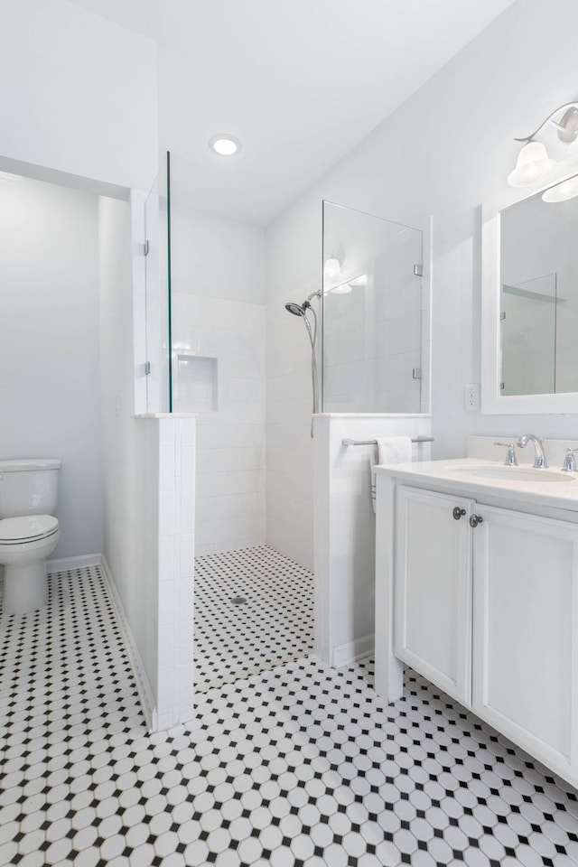 19 Smiling Fish Ln, Palm Coast, FL 32137 - full bathroom with a walk in shower and vanity