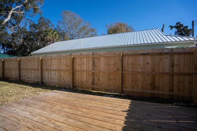 237 Jackson Blvd, Saint Augustine, FL 32095 - wooden terrace with fence