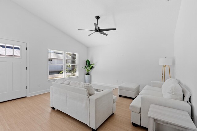 237 Jackson Blvd, Saint Augustine, FL 32095 - living area featuring a ceiling fan, light wood finished floors, and a wealth of natural light