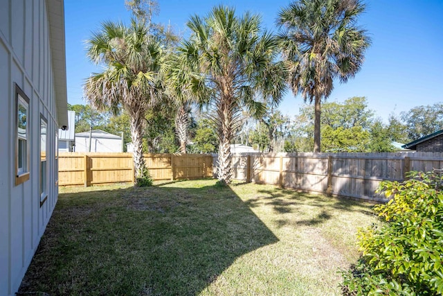 237 Jackson Blvd, Saint Augustine, FL 32095 - view of yard featuring a fenced backyard