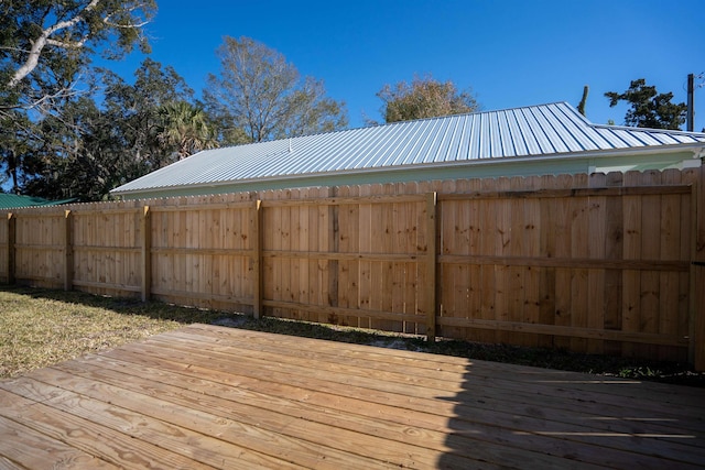 241 Jackson Blvd, Saint Augustine, FL 32095 - wooden terrace featuring fence