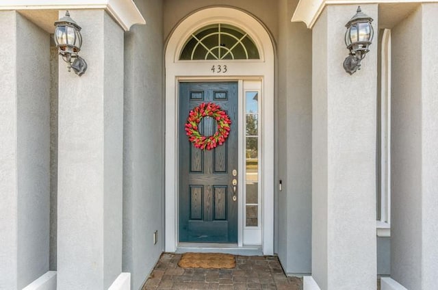 view of property entrance