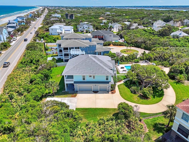 500 Seagate Ln, Saint Augustine, FL 32084 - aerial view of residential area with a large body of water