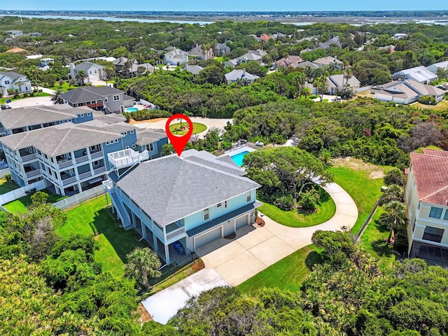 500 Seagate Ln, Saint Augustine, FL 32084 - aerial perspective of suburban area